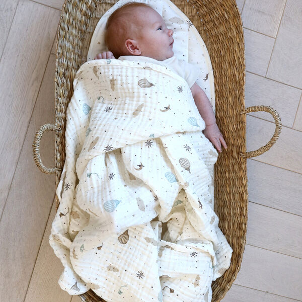 Musselin-Babydecken, dreamland, 2er-Pack, Cam Cam Copenhagen