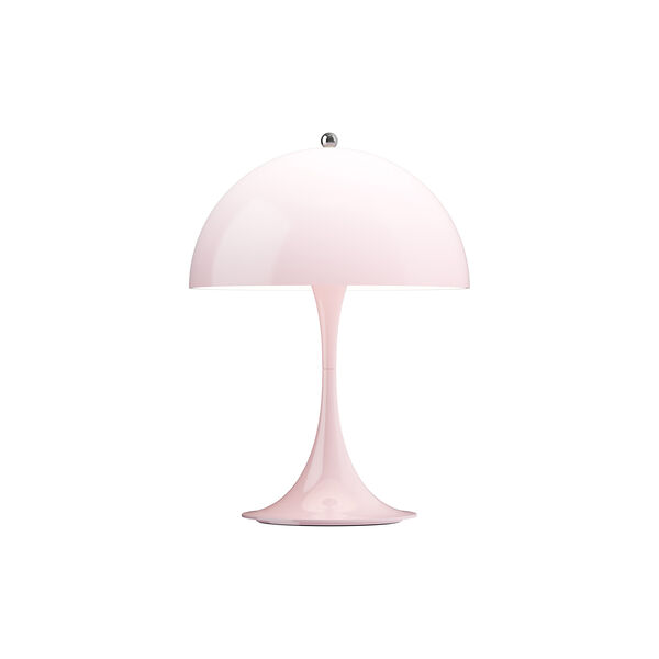 Panthella 250 Portable Table Lamp, opal pale rose, Louis Poulsen