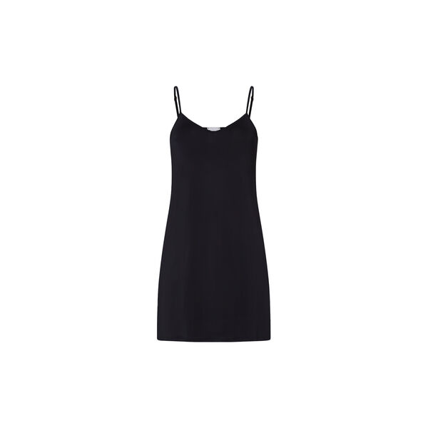 Satin Deluxe Bodydress, black, HANRO