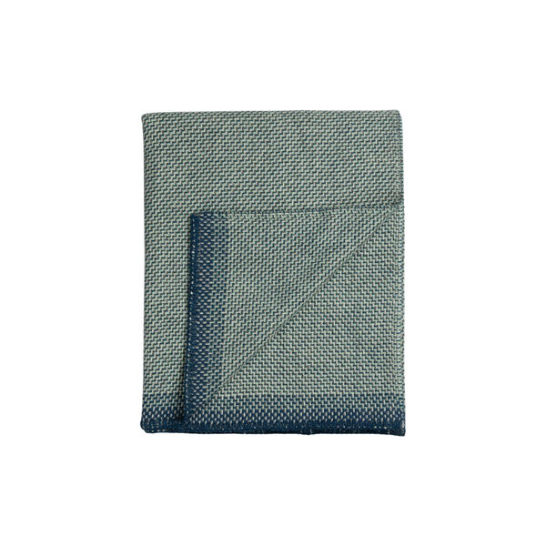 Una Plaid, blau, Røros Tweed