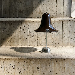 Pantop Portable Table Lamp, pitch brown, Verpan