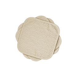 Waschlappen im 3er-Pack, almond, Cam Cam Copenhagen