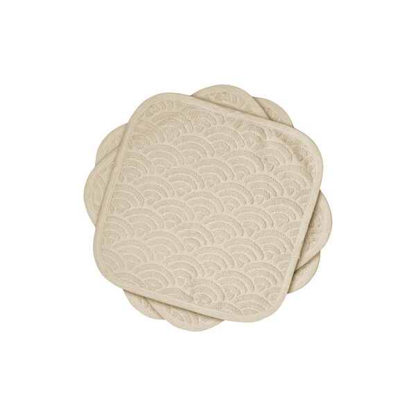 Waschlappen im 3er-Pack, almond Waschlappen im 3er-Pack, almond, Cam Cam Copenhagen