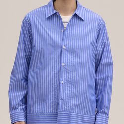 Schilf 5322, aqua stripe, NN.07