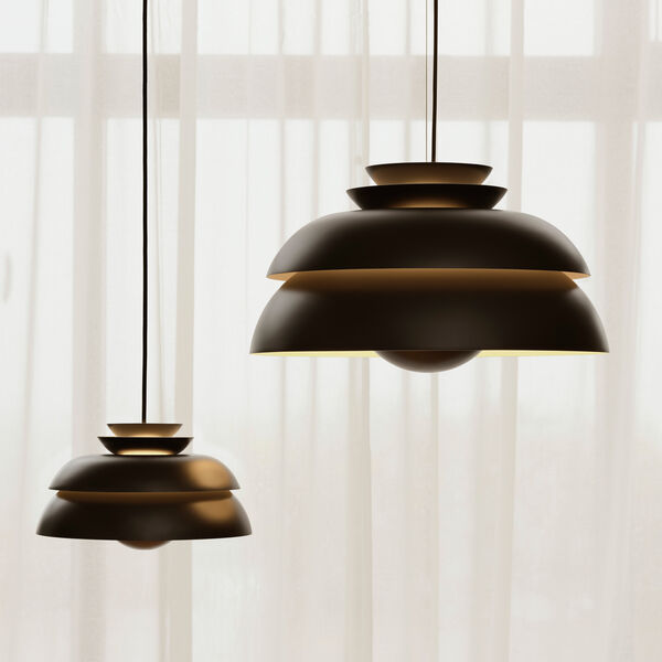 Concert P1 Pendant, black, Fritz Hansen