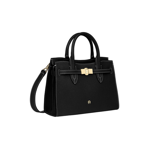 Farah M Handbag, black, Aigner