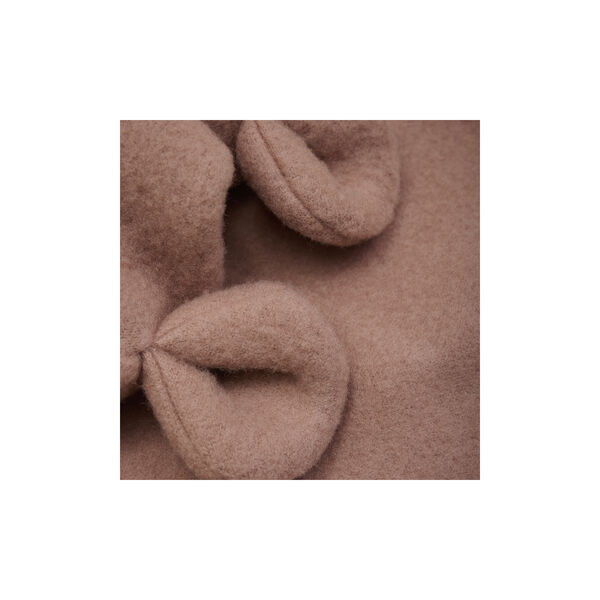 Balaclava Ears Wool Fleece, burlwood Balaclava Ears Wool Fleece, burlwood, HUTTEliHUT