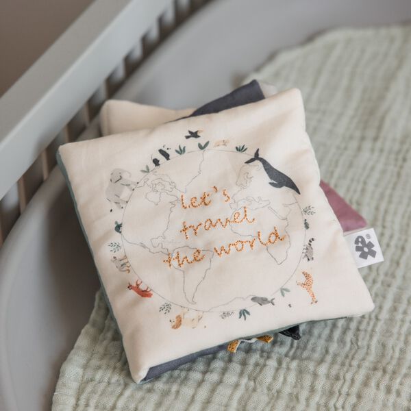 World of Sebra Activity Book, beige, Sebra