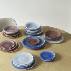 Cosmic Plate &Oslash; 16 cm, blue, Normann Copenhagen