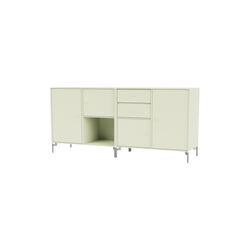 COUPLE Sideboard with Chrome Legs, 140 pomelo, Montana Furniture