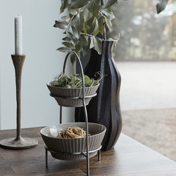 HDSana Telleraufsatz 2, silberfarben, House Doctor