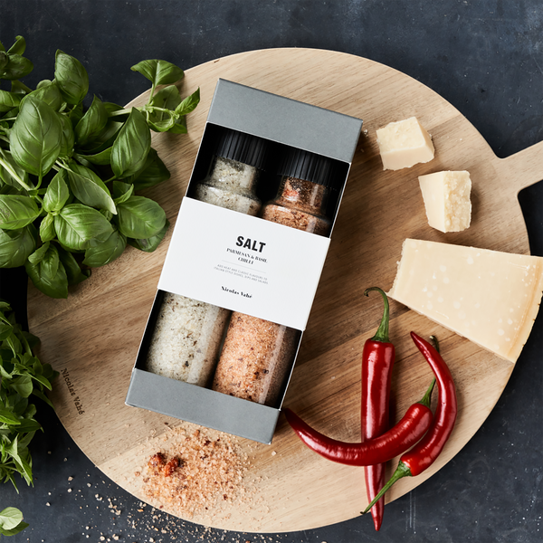 Parmesan/Basilikum & Chili-Salz, Nicolas Vah&eacute;