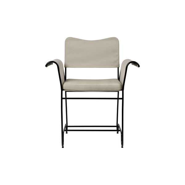 Tropique Esszimmerstuhl ohne Fransen, Udine Limonta 12/klassisch schwarz, GUBI