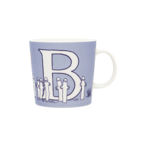 Moomin Mug 40 cl Alphabet B, Moomin Arabia