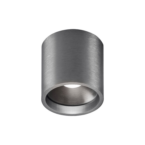 SOLO 1 ROUND Ceiling Light, titanium, LIGHT-POINT