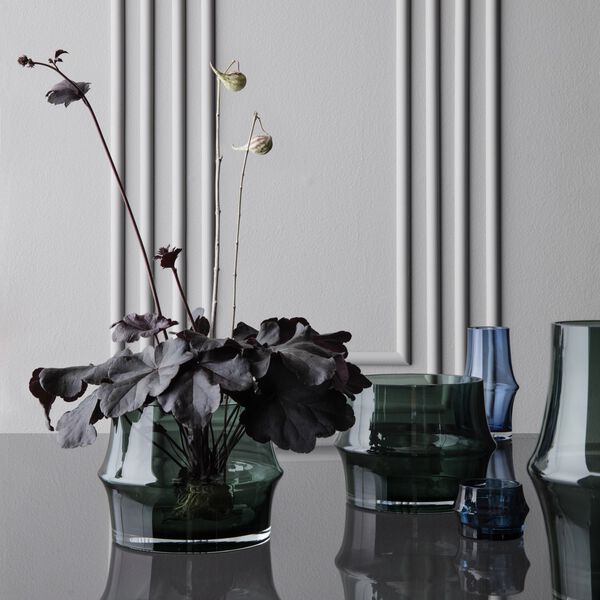 ARC Vase, dark blue, Holmegaard