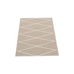 Max Plastic Rug, mud/vanilla, Pappelina