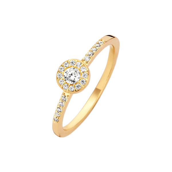 LUXURY RING, gold plated, Spirit Icons