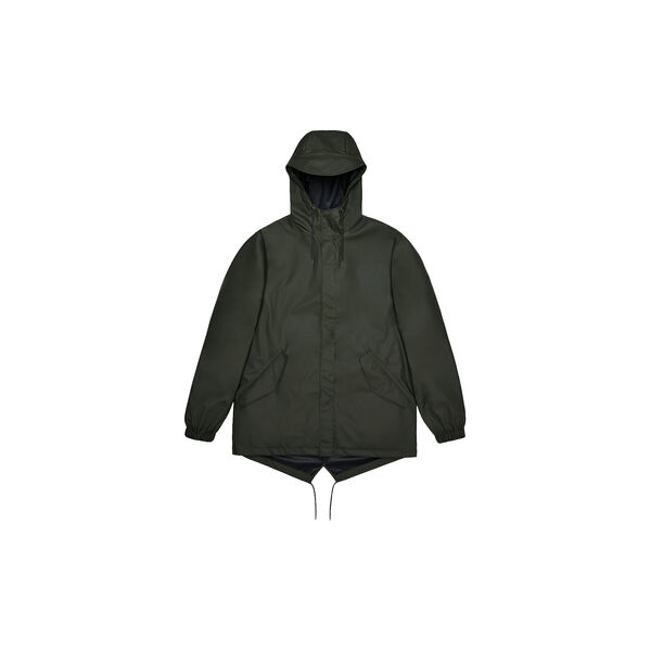 Fishtail Jacket, green, Rains