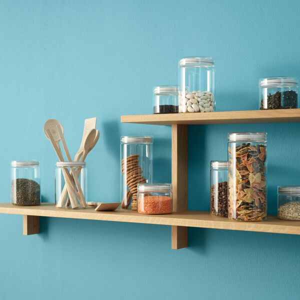 STORE-IT Vorratsglas 1 L, light grey, RIG-TIG