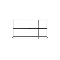 Original&nbsp;Shelf&nbsp;Low, glass, Abstracta&reg; System