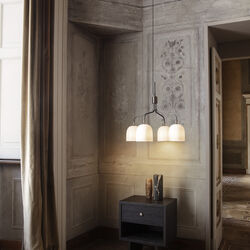 Howard-Kronleuchter, Knochenporzellan, GUBI