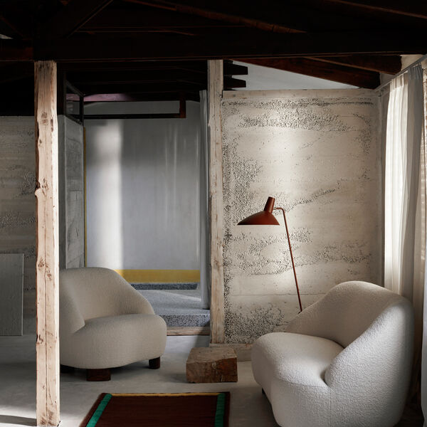 Framed AP13 Rug, plum, &Tradition