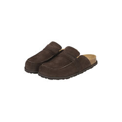 Petra Slippers, brown mocka, Shepherd of Sweden