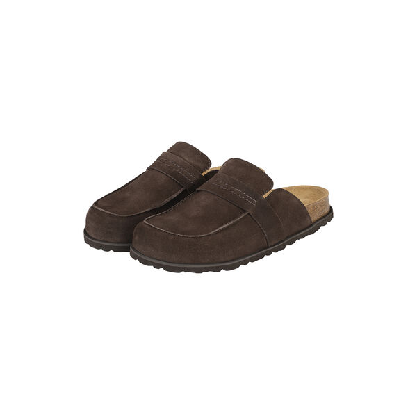 Petra Slippers, brown mocka, Shepherd of Sweden