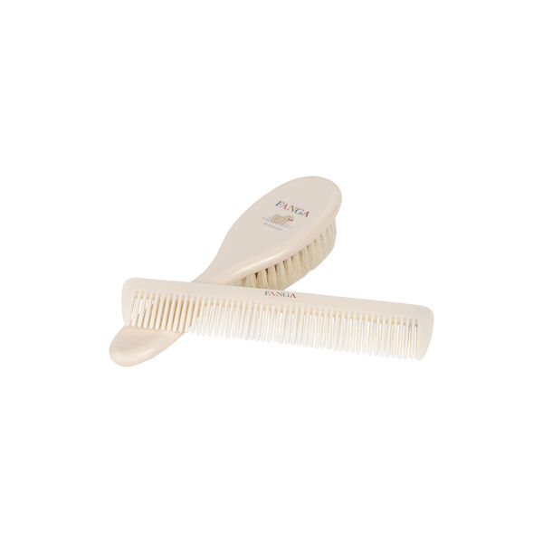 Baby Hairbrush Set, beige, Konges Sl&oslash;jd