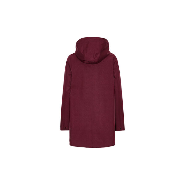Raincoat, maroon banner Raincoat, maroon banner, Ilse Jacobsen Hornbæk