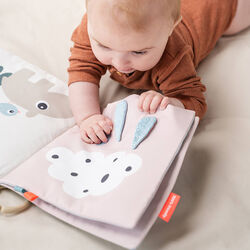 Deer Friends Bauchzeit Stoffbuch, farbmix, Done by Deer