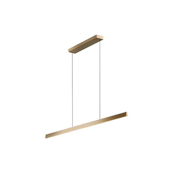 EDGE LINEAR S1500 Pendant, brass, LIGHT-POINT