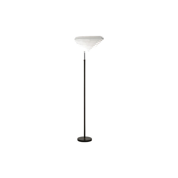 Floor Light A805 “Angel Wing“, nickel-plated brass, Artek
