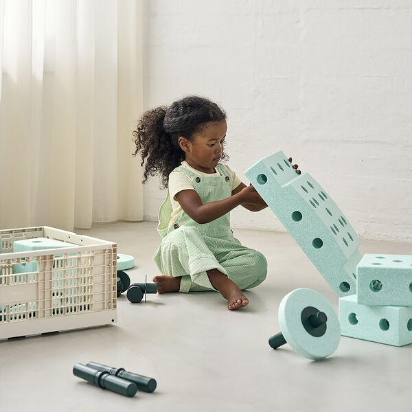 Storage Crate, sand grey, MODU