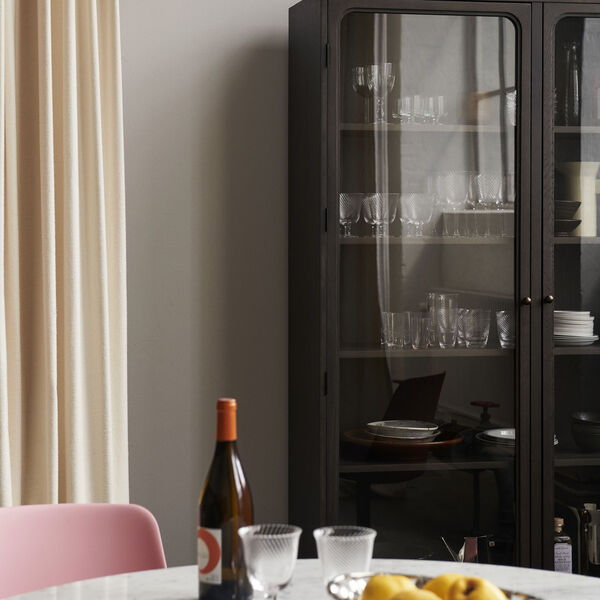 Trace SC88 Cabinet, dark stained oak, &Tradition