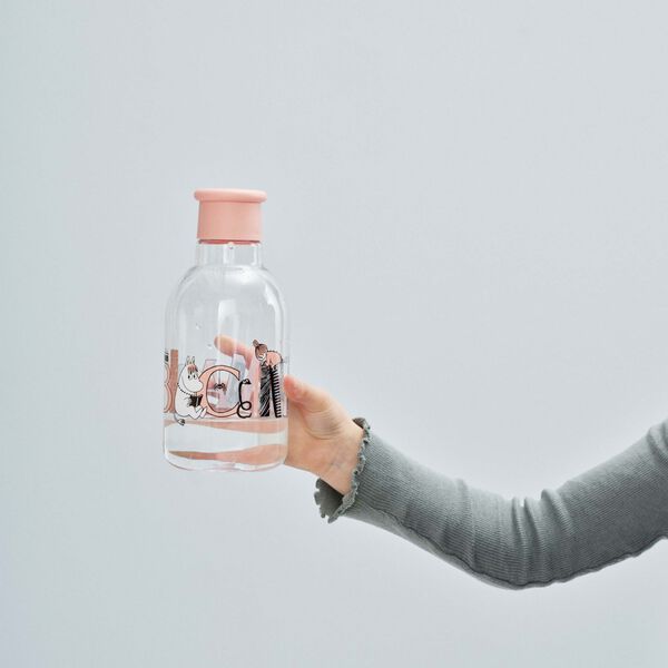 Moomin ABC DRINK-IT Drinking Bottle, moomin salmon, RIG-TIG