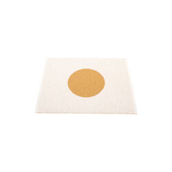 Vera Plastic Rug, ochre/vanilla, Pappelina