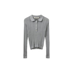 MindySW Knit, silver, Sofie Schnoor