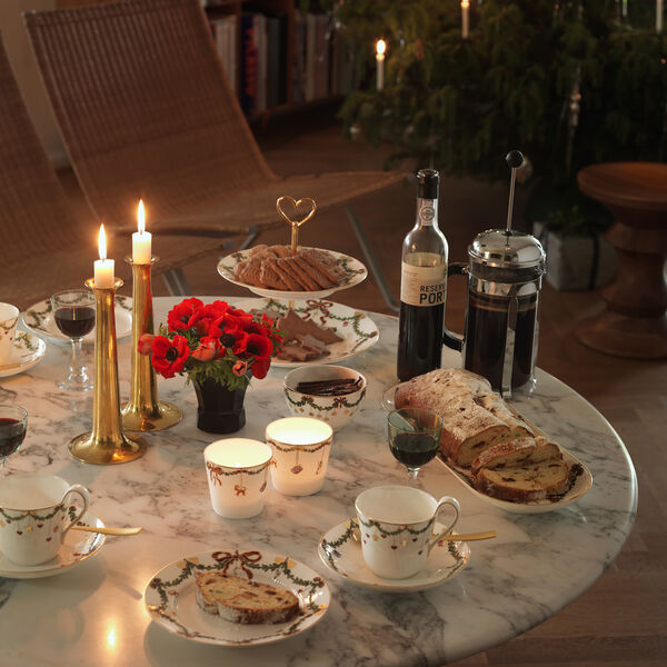 Star Fluted Christmas Platte, 39 cm, Royal Copenhagen