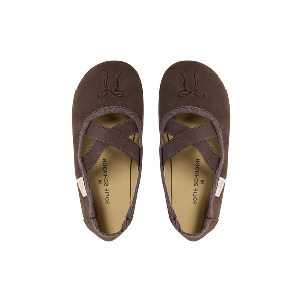 NeliaKB Indoor Shoe, dark brown, Sofie Schnoor