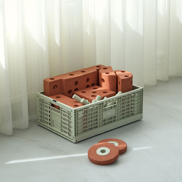 Storage Crate, dusty green, MODU