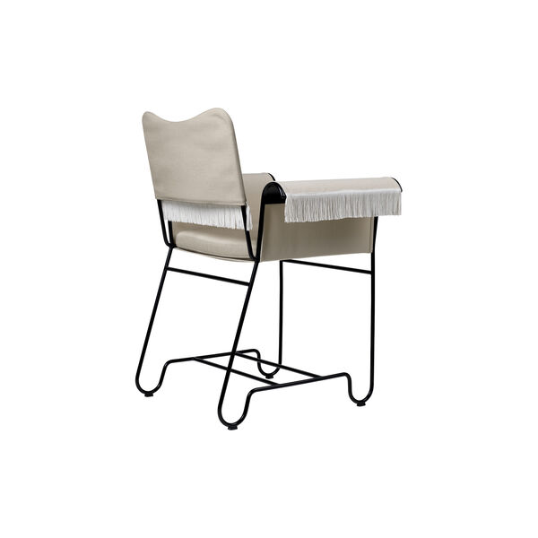 Tropique Esszimmerstuhl mit Fransen, Leslie Limonta 12/klassisch schwarz, GUBI