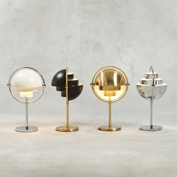 Multi-Lite Tragbare Lampe, Chrom, GUBI