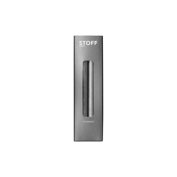 STOFF Nagel Stabkerze, Anthrazit STOFF Nagel Stabkerze, Anthrazit, STOFF Nagel