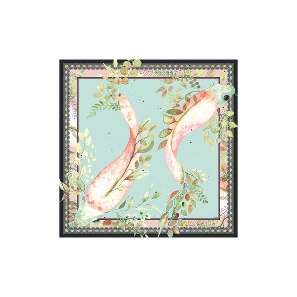 PISCES Silk Scarf, Bella Ballou