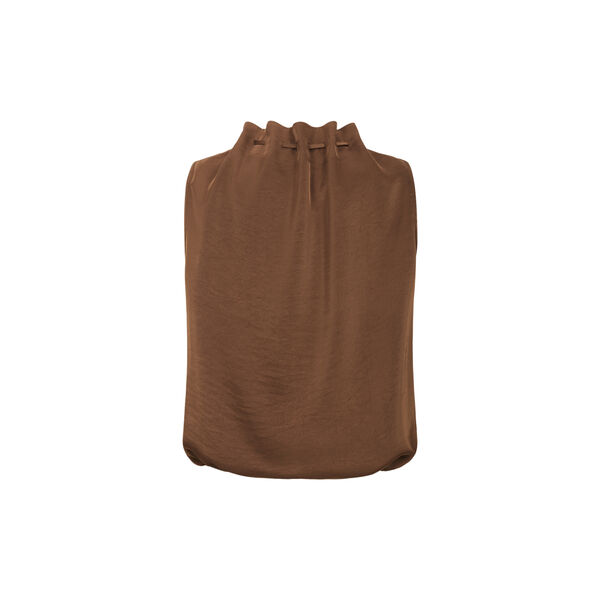 TDAya SL Boatneck Top, bitter chocolate, Tooday