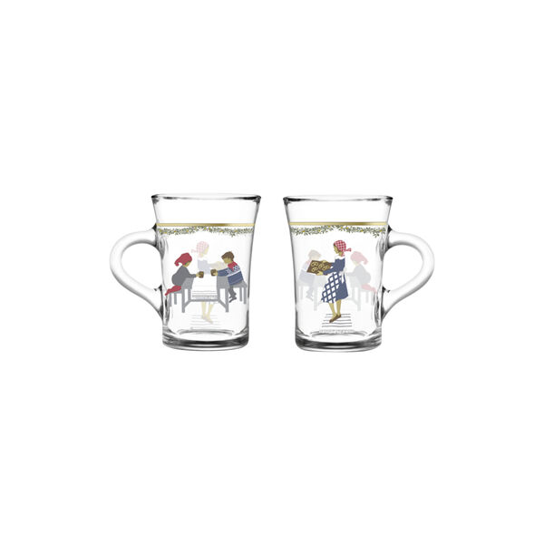 Christmas Hot drinks glass 2024, 2 pcs., Holmegaard