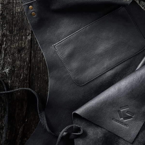 Ledersch&uuml;rze, schwarz, Gastrotools