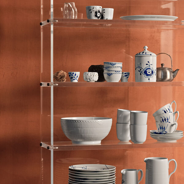 Wei&szlig;e Halbspitze-Schale 310 cl, Royal Copenhagen